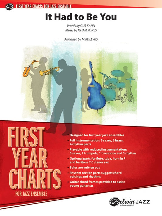 It Had to Be You - Jazz Ensemble Conductor Score & Parts (Digital Download)