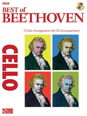 Best of Beethoven - 12 Solo Arrangements with CD Accompaniment - Ludwig van Beethoven - Cello Ludwig van Beethoven Cherry Lane Music /CD