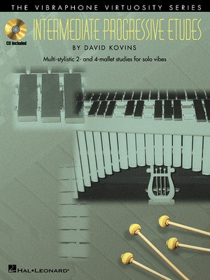 Intermediate Progressive Etudes - David Kovins - Percussion Hal Leonard