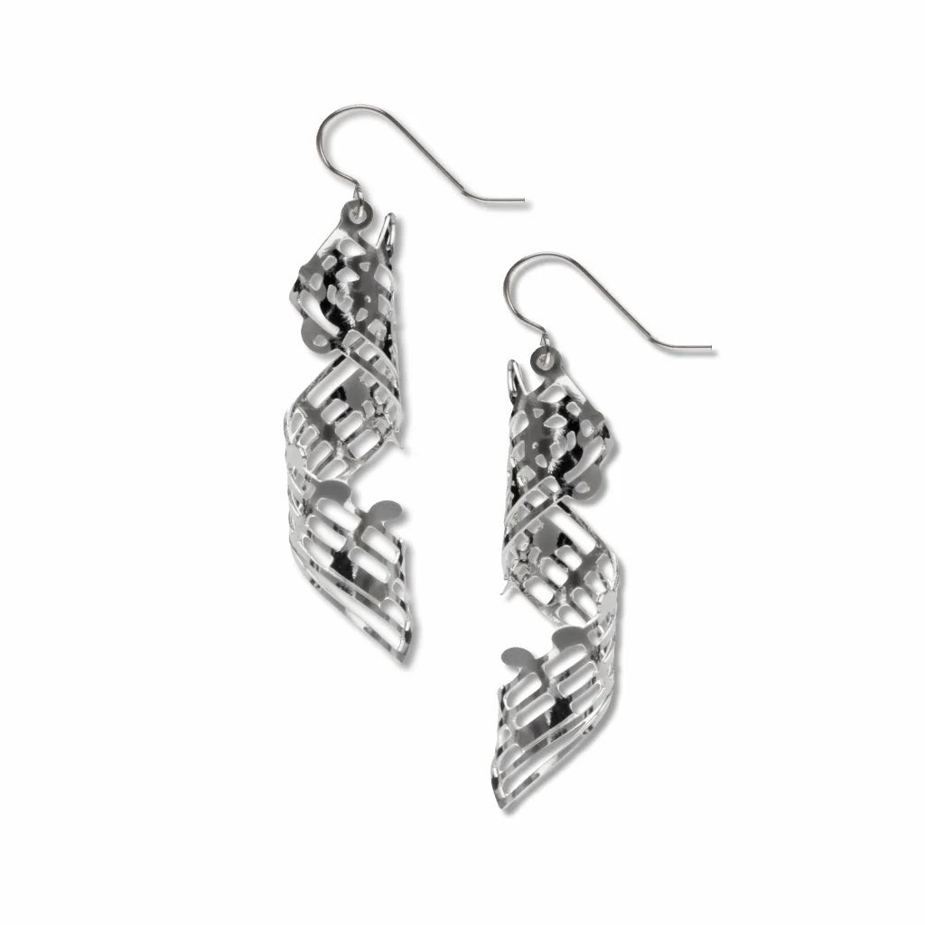 Mozart's The Magic Flute Musical Note Earrings