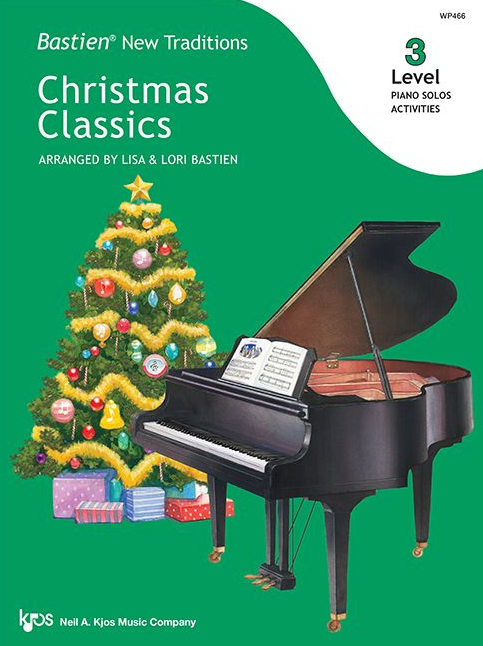 Bastien New Traditions: Christmas Classics Level 3 - Piano - Kjos