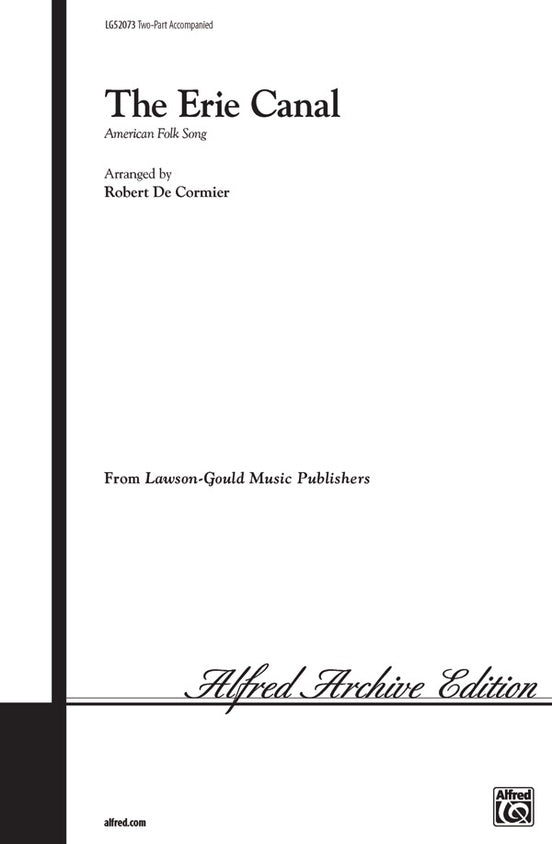 Erie Canal – 2-Part Choral Octavo (Digital Download)