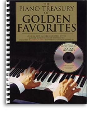 Piano Treasury Of Golden Favourites Bk/Cd Spiral -