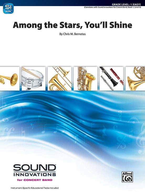 "Among the Stars, You'll Shine" – Concert Band Conductor Score & Parts (Digital Download)