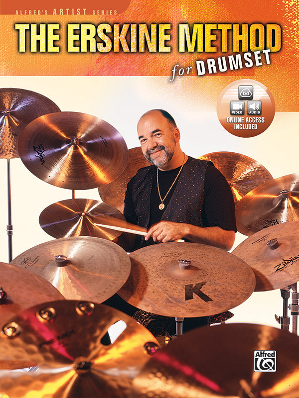 ERSKINE METHOD FOR DRUMSET BK/DVD