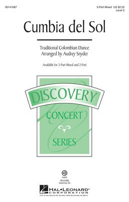 Cumbia Del Sol - Level 2 - 3-Part Mixed Audrey Snyder Hal Leonard Octavo