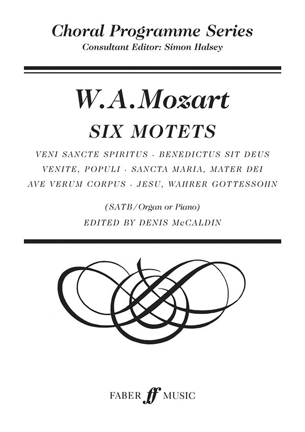 MOTETS 6 SATB/ORGAN