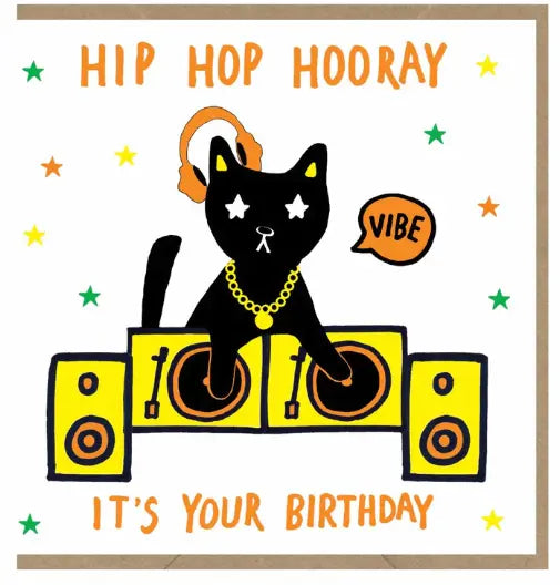 Greeting Card Hip Hop Hooray It's Your Birthday