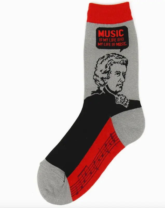 Womens Socks Mozart Size: 4-10