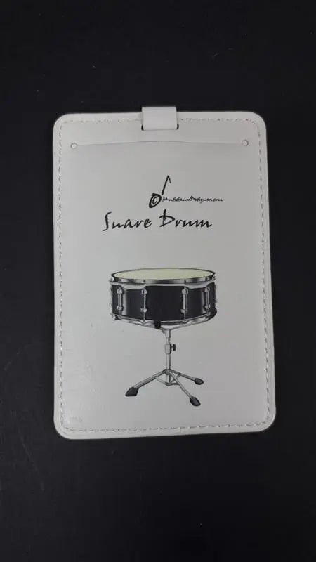 Musician Designer Snare Drum Luggage Tag