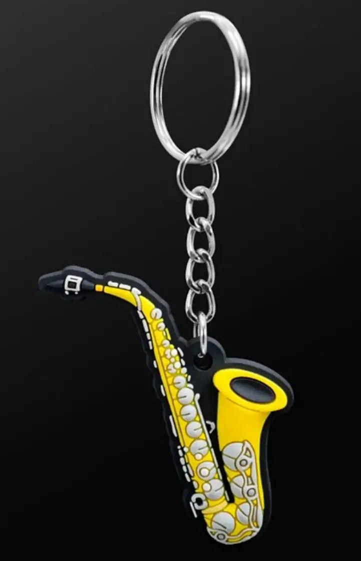 Musician Designer Alto Saxophone Keyring