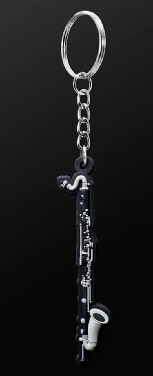 Musician Designer Bass Clarinet Keyring