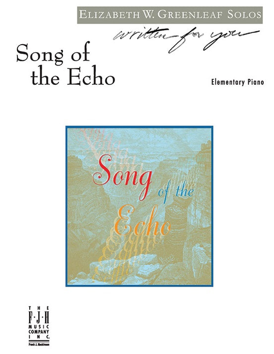 Song of the Echo - Piano (Digital Download)