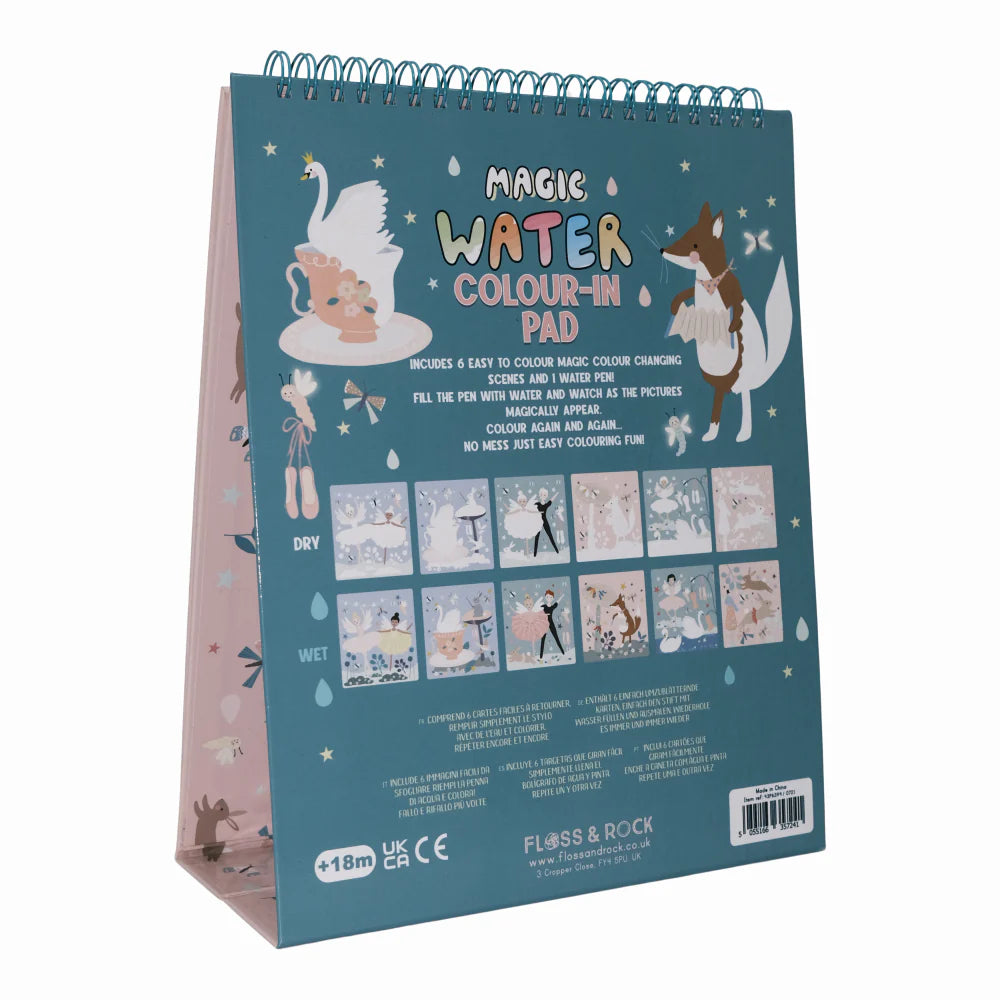 Ballet Magic Water Colouring Flip Book Floss & Rock
