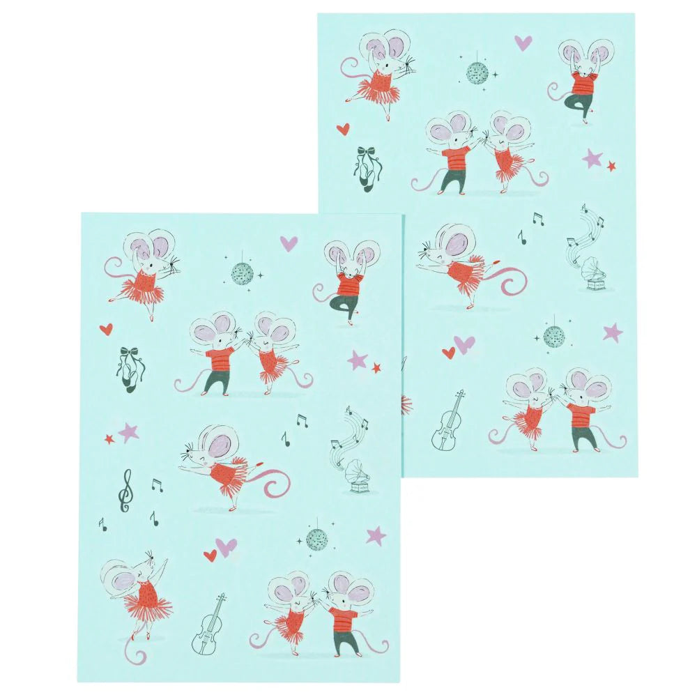 Ballet Temporary Tattoos Mimi & Milo Rex London