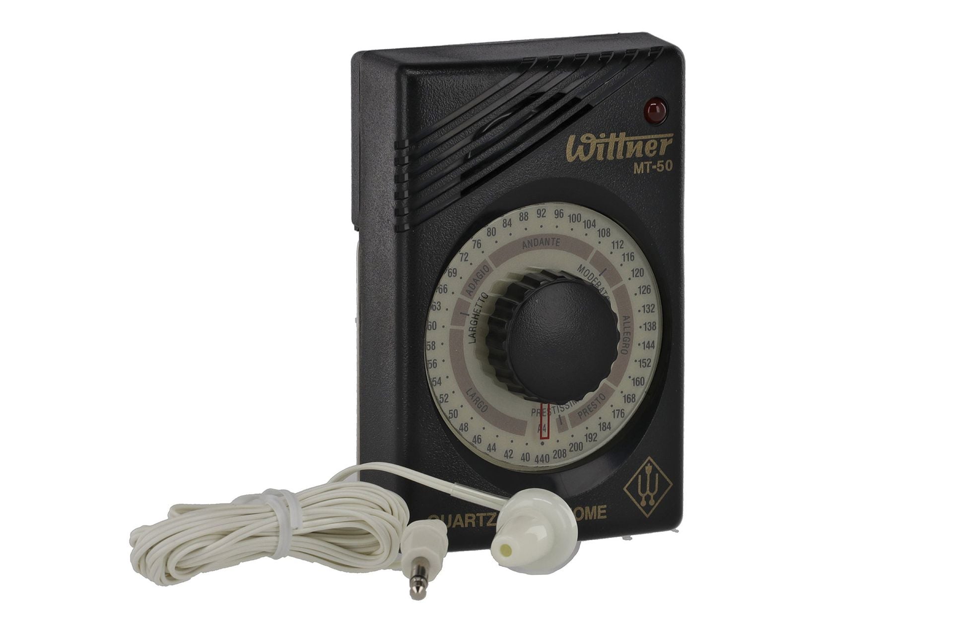 Wittner MT-50 Metronome with Headphones Black