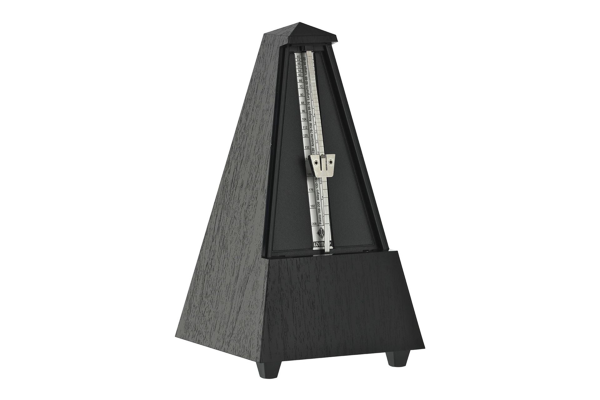 Wittner Pyramid Plastic Metronome with Bell Black