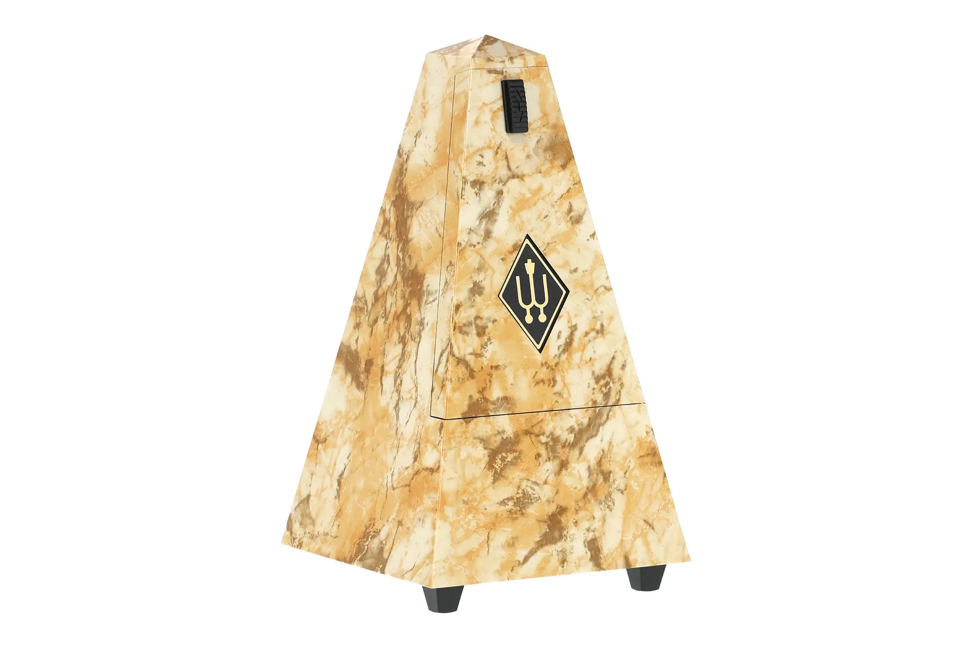 Wittner Pyramid Plastic Metronome with Bell Faux Marble