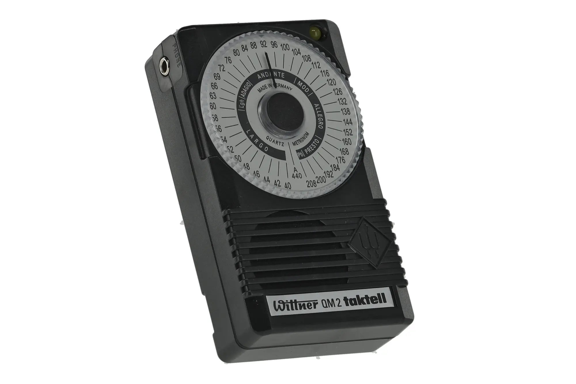 Wittner QM2 Metronome Black with Headphones