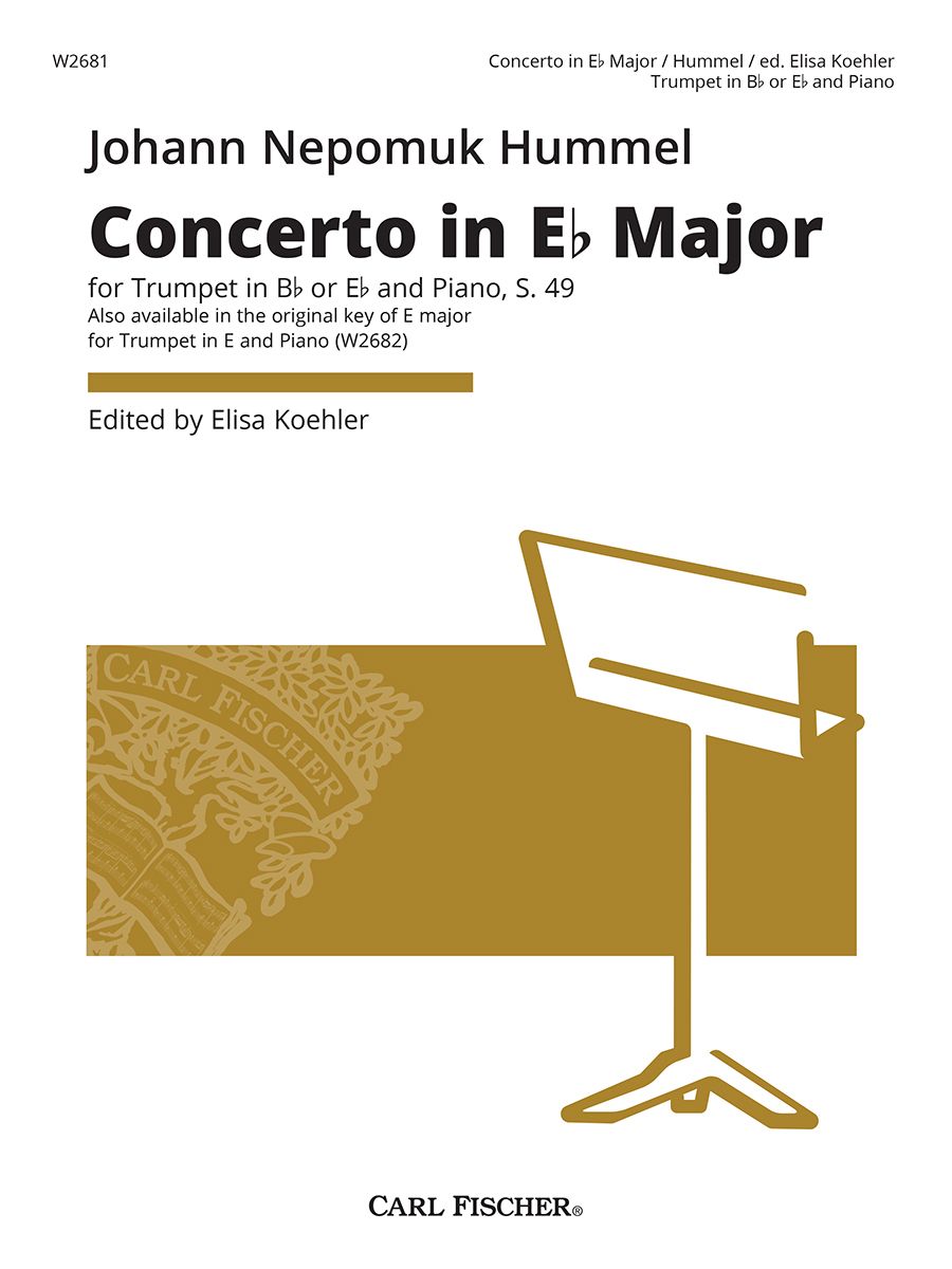 Concerto in Eb Major S49 Trumpet/Piano