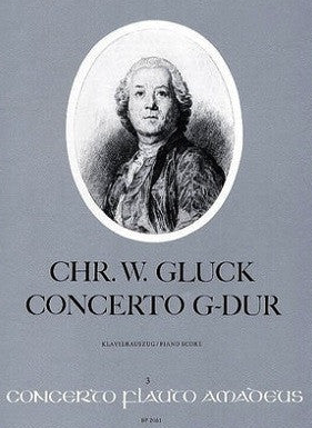 Gluck - Concerto Gmaj - Flute/Piano Accompaniment Amadeus BP2061