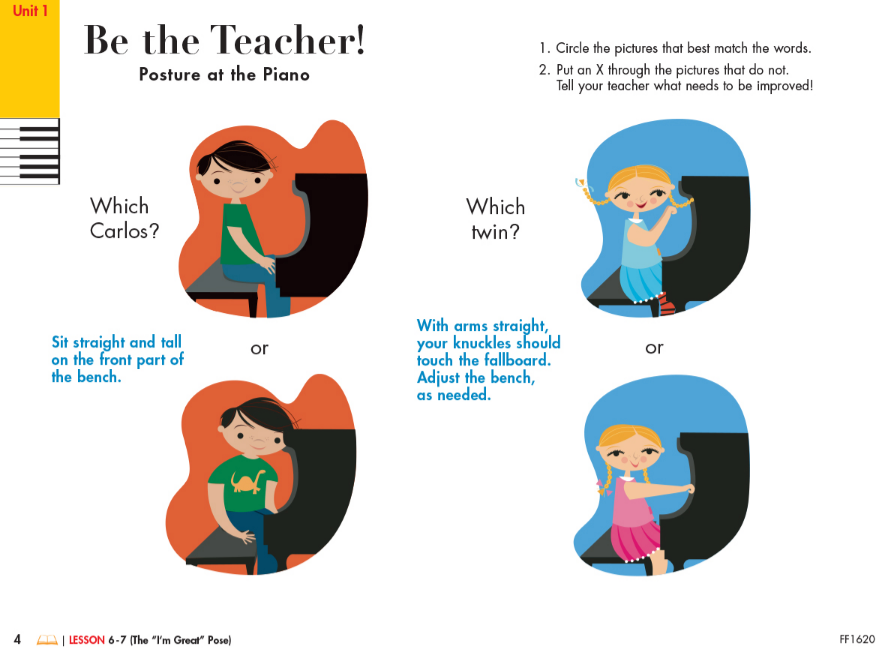 My First Piano Adventure Writing Book A - Piano by Faber/Faber Hal Leonard 420260