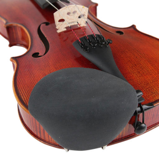 Strad Pad Large Chin Comforter for Viola Black