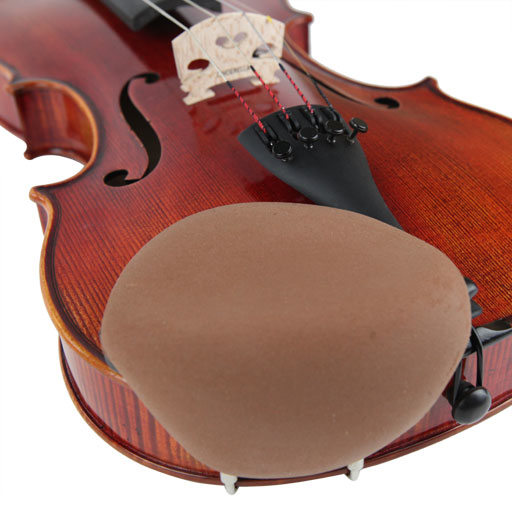 Strad Pad Large Chin Comforter for Viola Brown