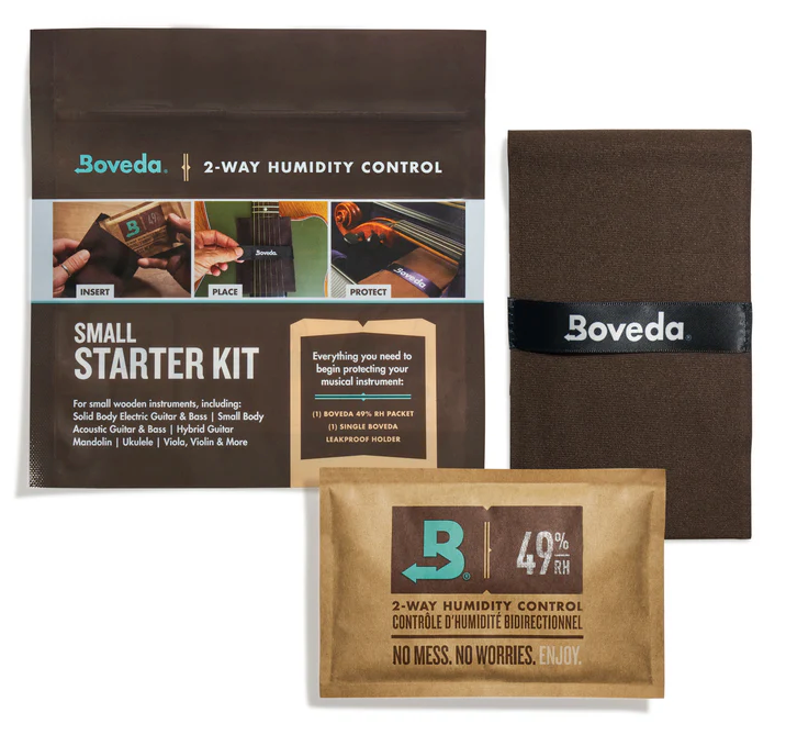 Humidifier/Dehumidifier - Boveda 2-Way Humidity Control Starter Kit, Small (Violin/Viola)