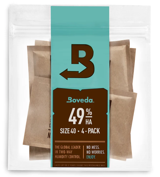 Humidifier/Dehumidifier - Boveda 49% RH, 40g, Refills (4-Pack)