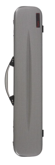 Bow Case - Bam Hightech for 6 Bows for Violin Viola or Cello - Silver Carbon