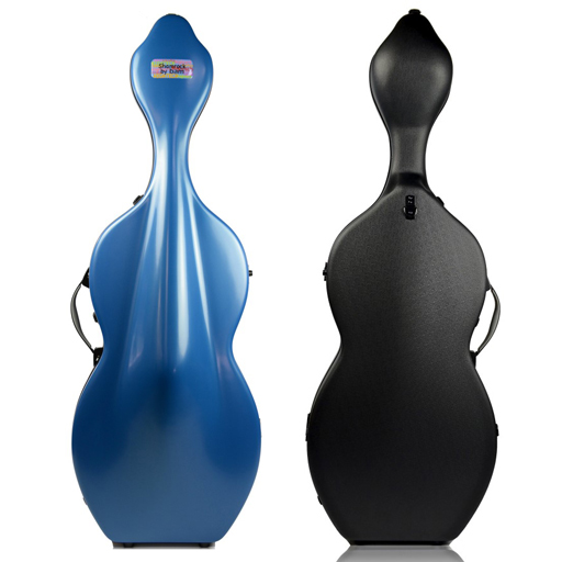 BAM Shamrock Hightech 3.6 Cello Case Azure Blue