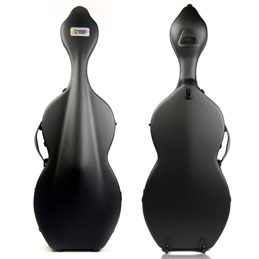 BAM Shamrock Hightech 3.9 Cello Case with Wheels Black
