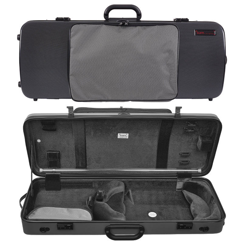BAM Hightech Oblong with Pocket Viola Case Black Carbon
