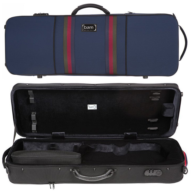 Viola Case - Bam St Germain Stylus Oblong 15" Navy Blue