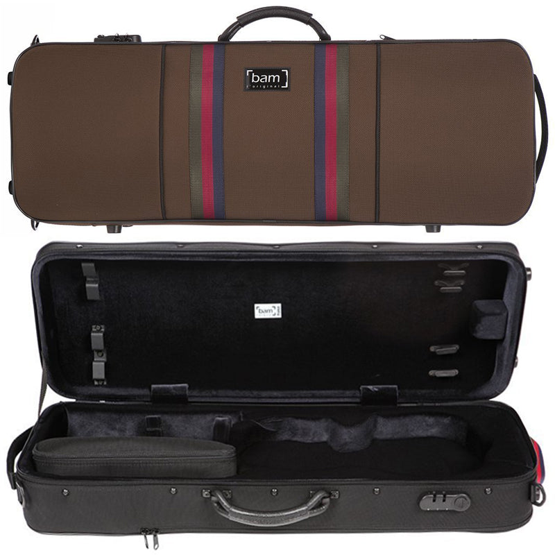 Viola Case - Bam St Germain Stylus Oblong 16" Chocolate