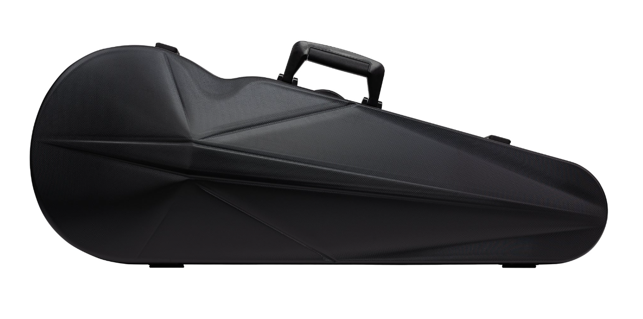 BAM L'Opera Supreme Hightech Polycarbonate Contoured Viola Case Black/Black