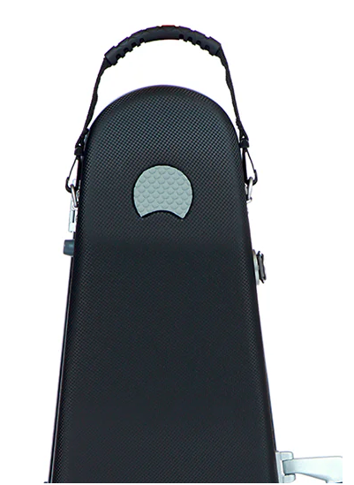 BAM Panther Hightech Contoured Viola Case Black