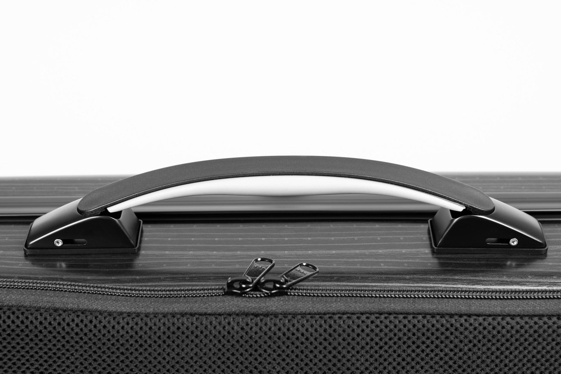 Violin Case - Bam Hightech Oblong with Back Pocket - Black Lazure