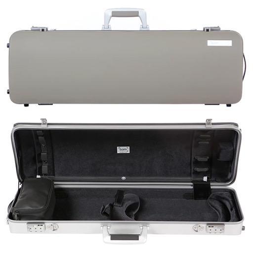 BAM L'Etoile Hightech Oblong Violin Case Mud Grey