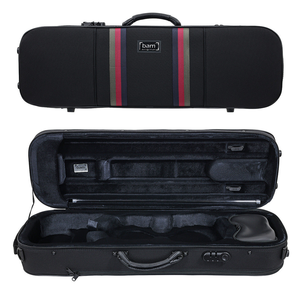 BAM St Germain Stylus Oblong Violin Case 4/4 Black