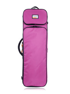 Violin Case - Bam Youngster Oblong, 1/2-3/4 Dark Pink