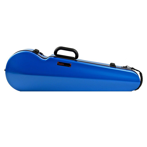 BAM Hightech Contoured Violin Case Blue Azure