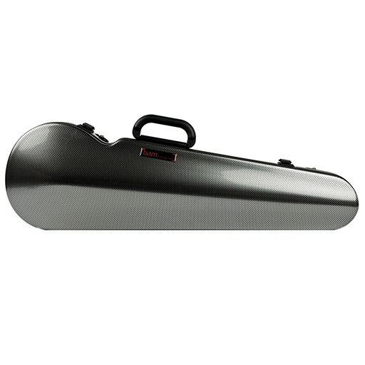 BAM Hightech Contoured Violin Case Silver Carbon