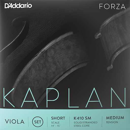 D'Addario Kaplan Forza Viola Set, Short Scale 14"-15"