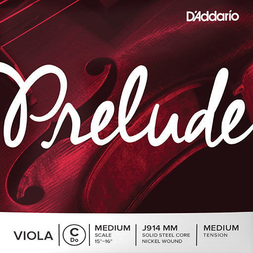 D'Addario Prelude Viola, C (Med), Medium