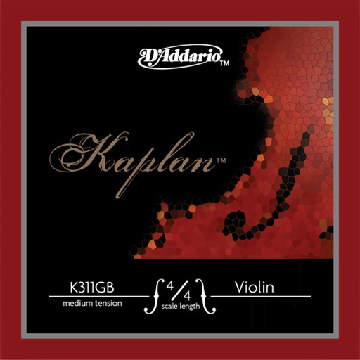 Kaplan Non-Whistling Violin E String (ball with adaptor)