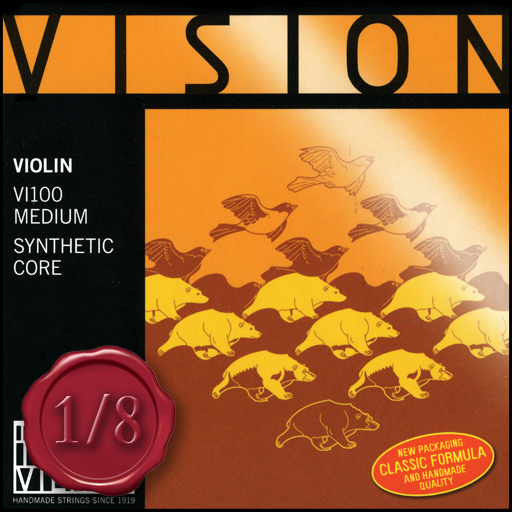 Thomastik Vision Violin, D, 1/8
