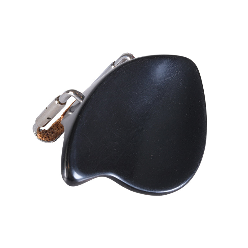 Violin Chinrest - Kreisler Dresden Plastic Chrome Fittings 3/4-4/4
