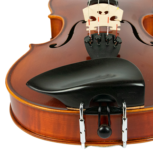 Violin Chinrest - Wilfer Tekka Ebony (Over T/P)